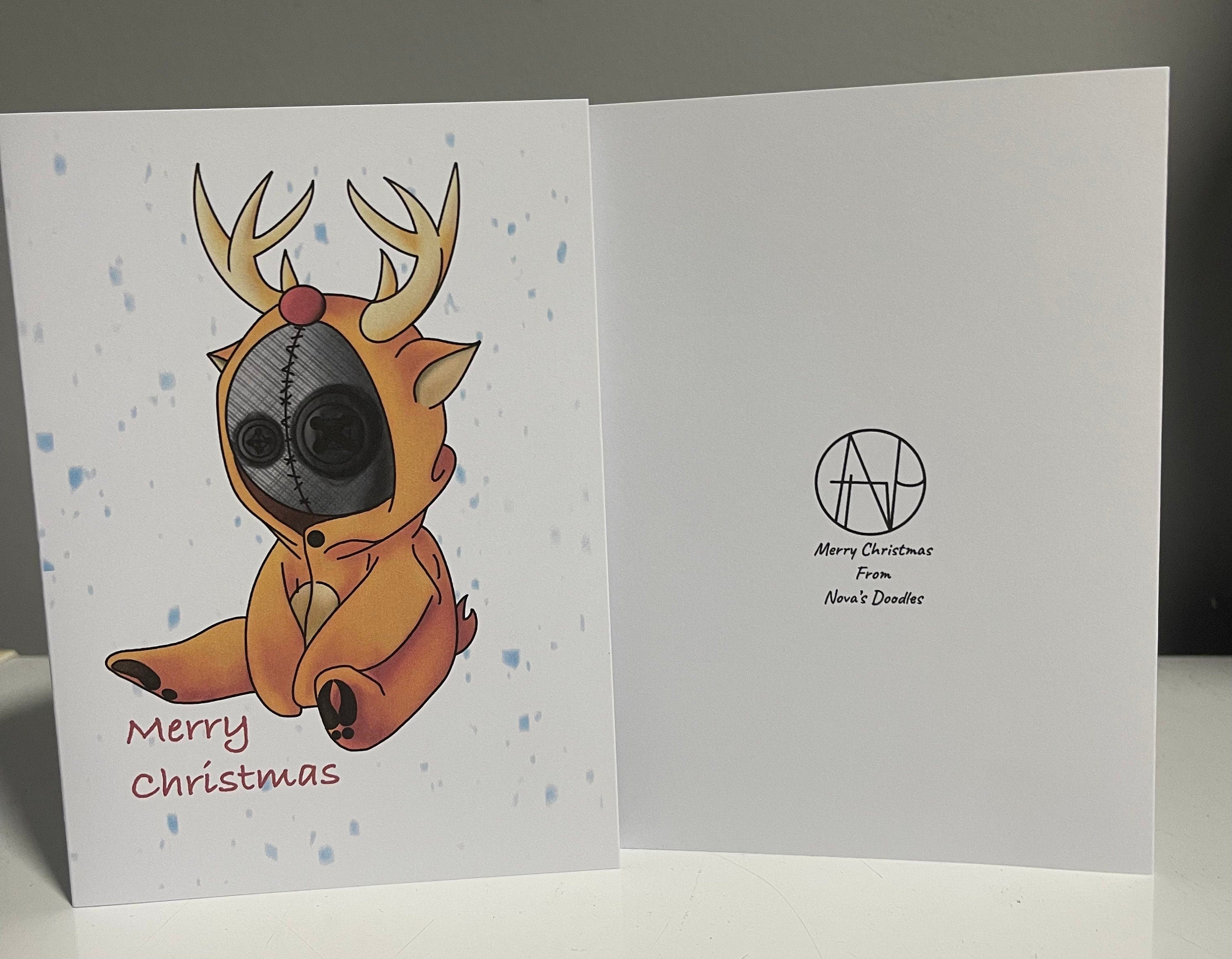 Nova's original design Christmas Cards (8 pack) Single or multi design