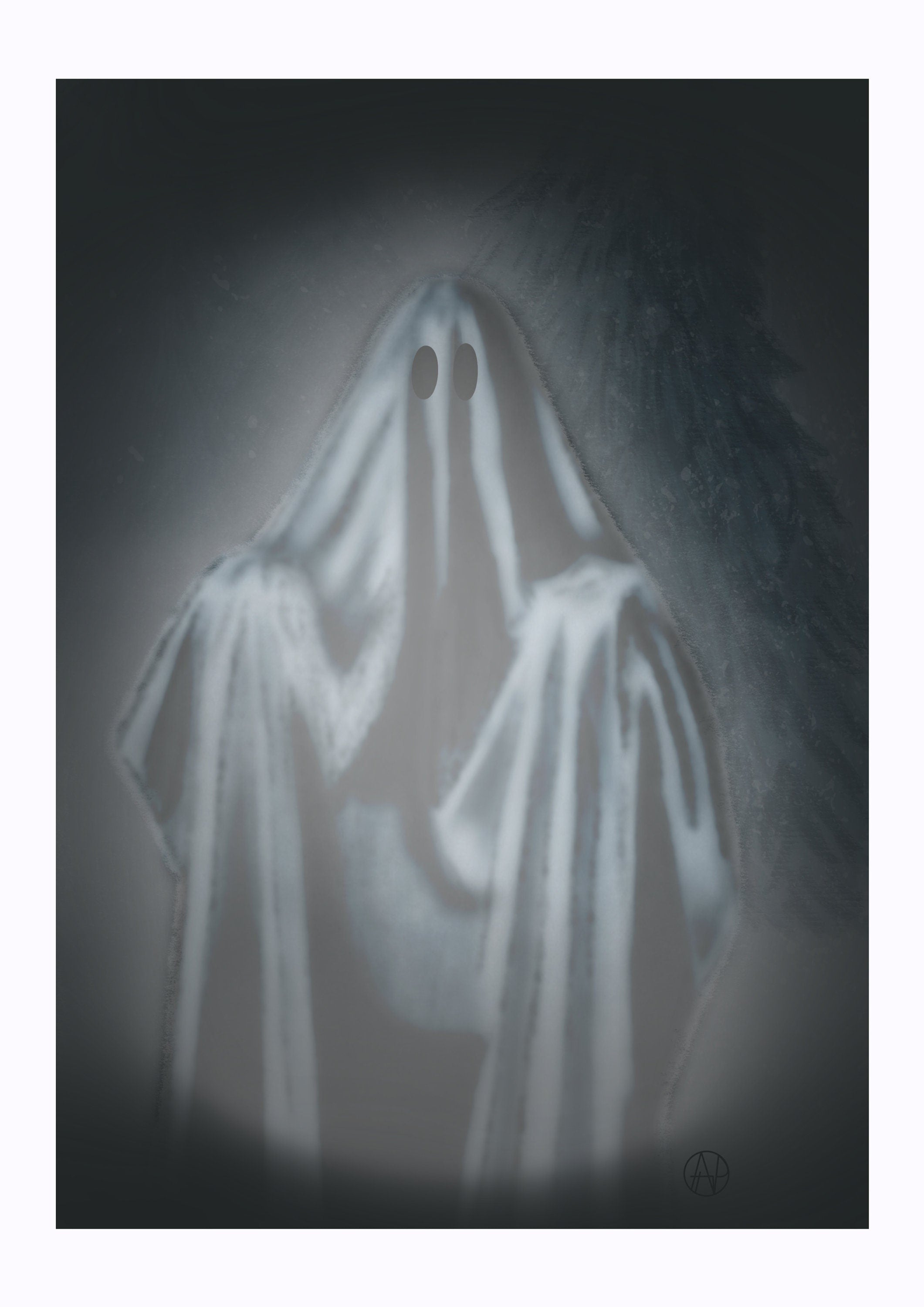 Ghost in the woods