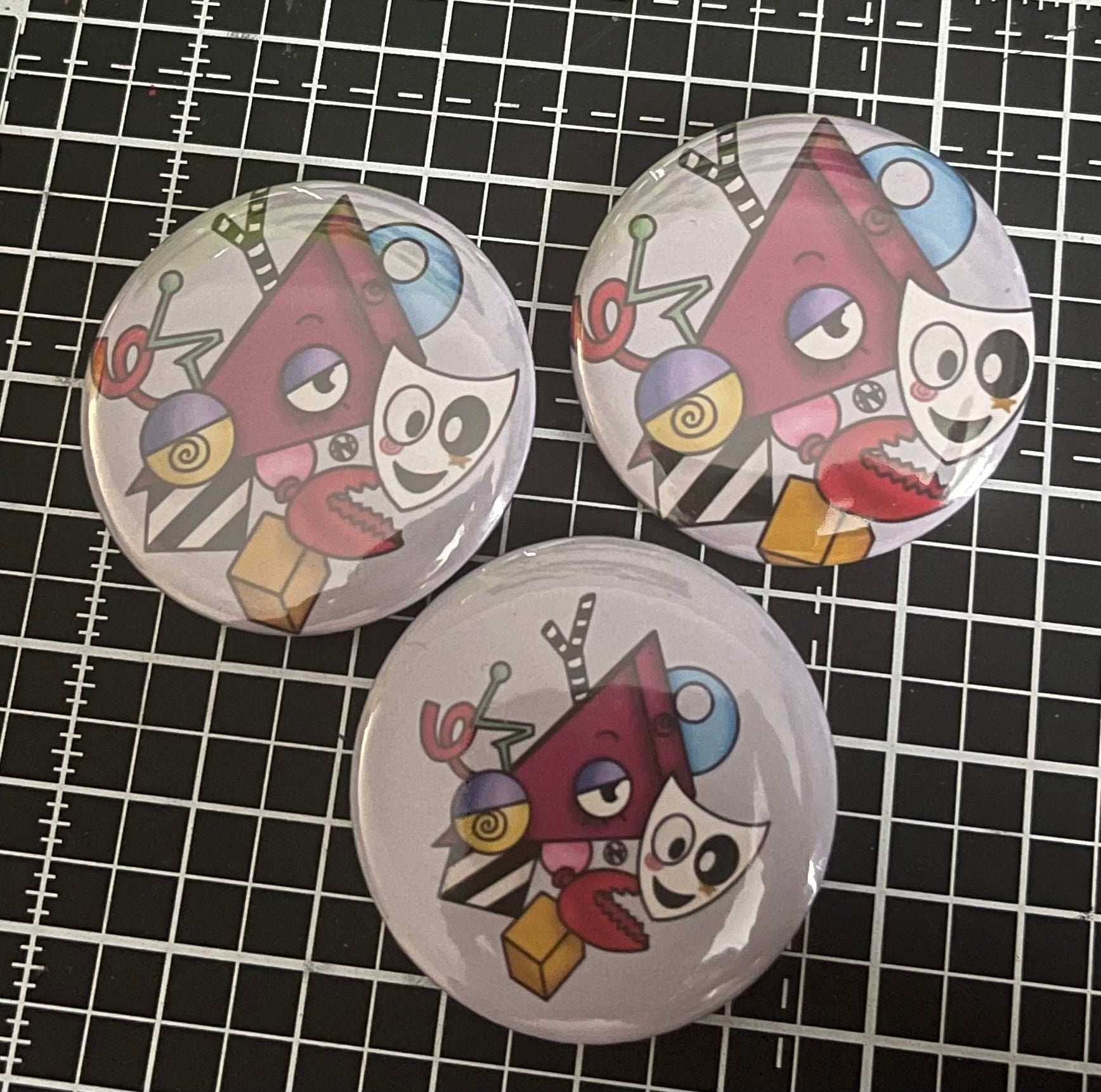 Zooble TADC Button Badge