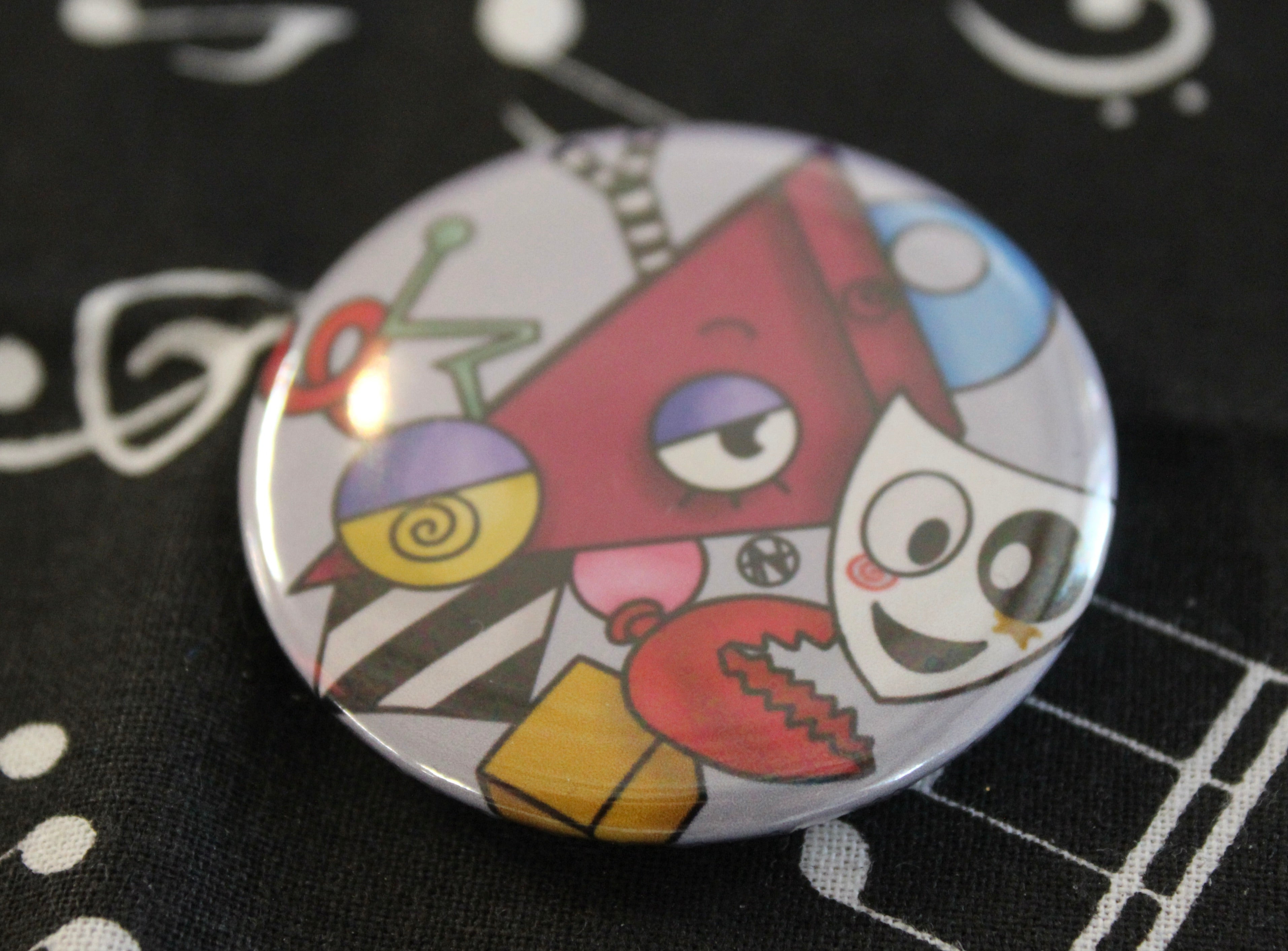 Zooble TADC Button Badge