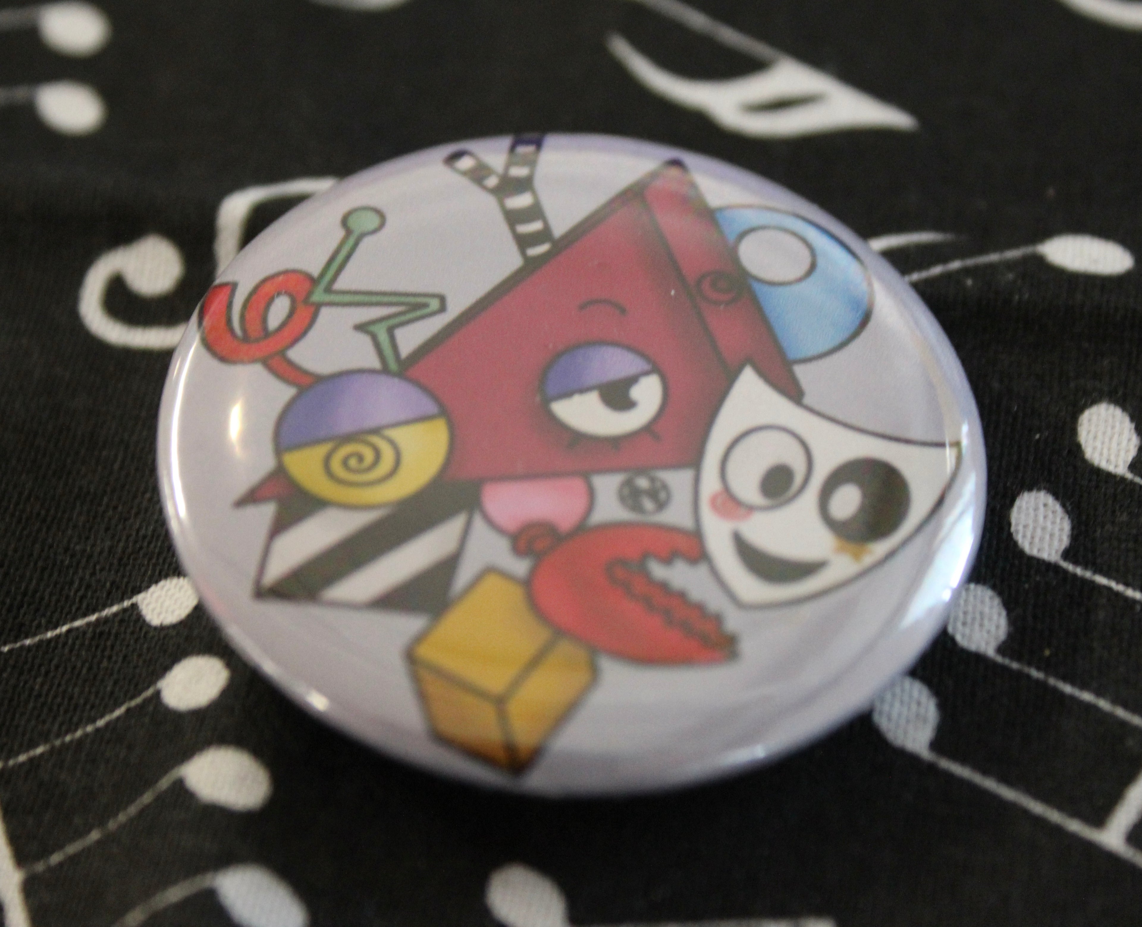 Zooble TADC Button Badge