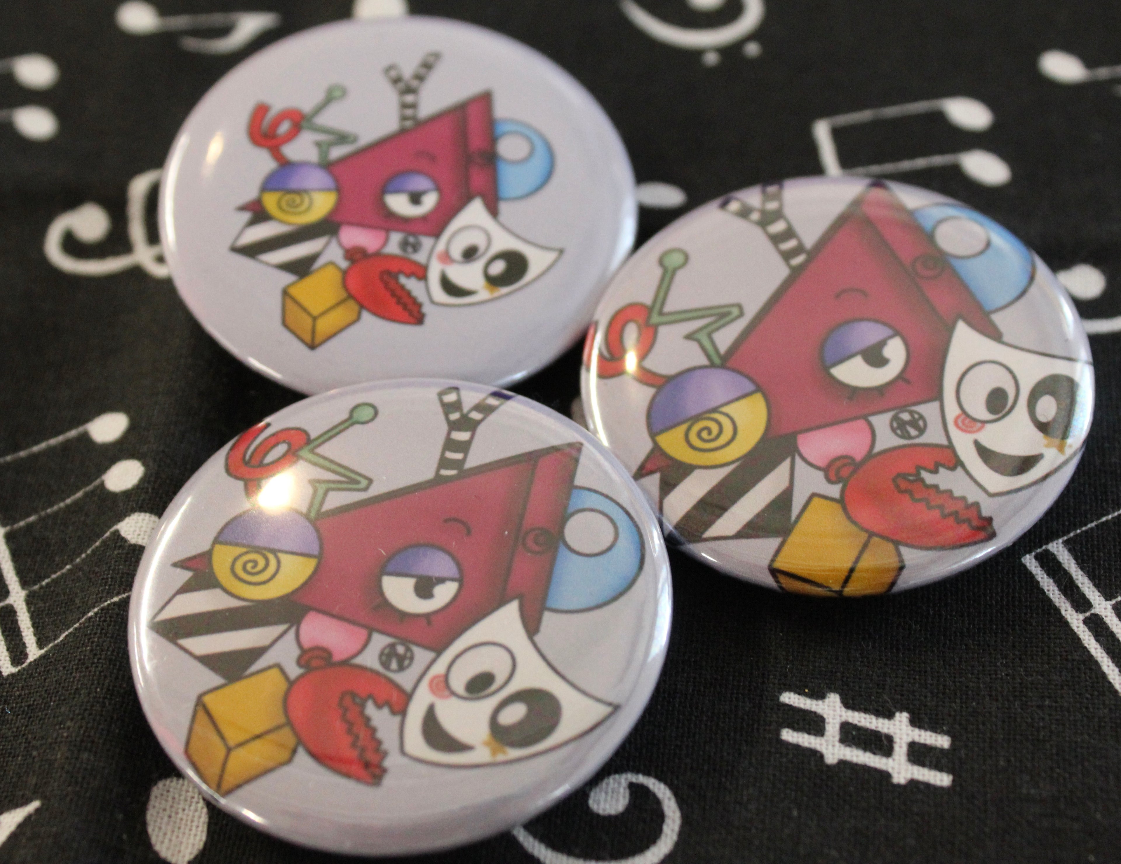 Zooble TADC Button Badge