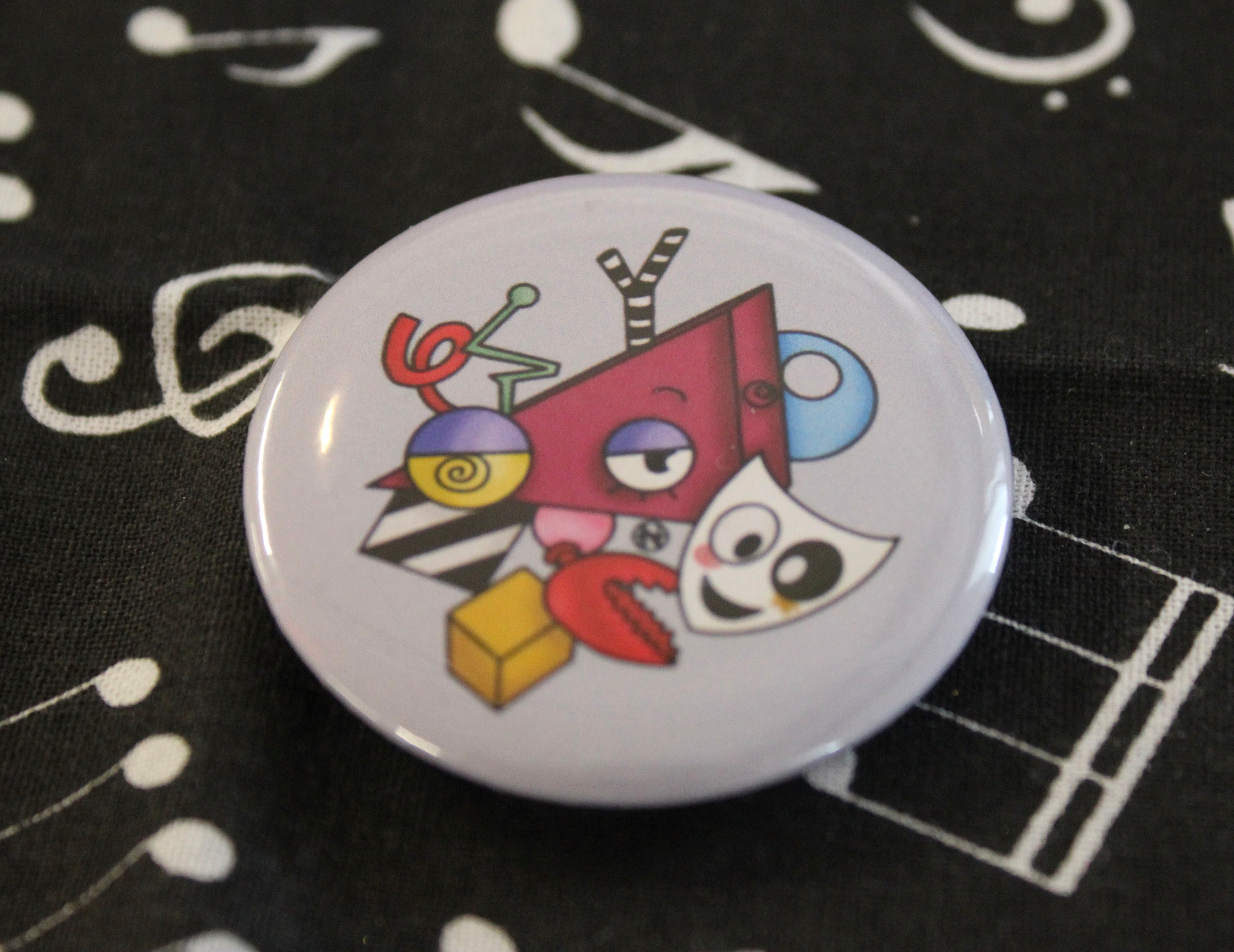 Zooble TADC Button Badge