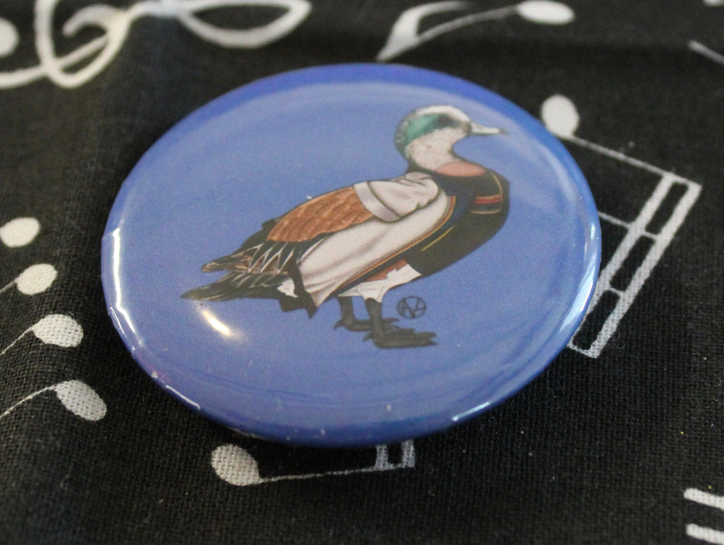 Jodie Whittaker 13th ducktor round button badge