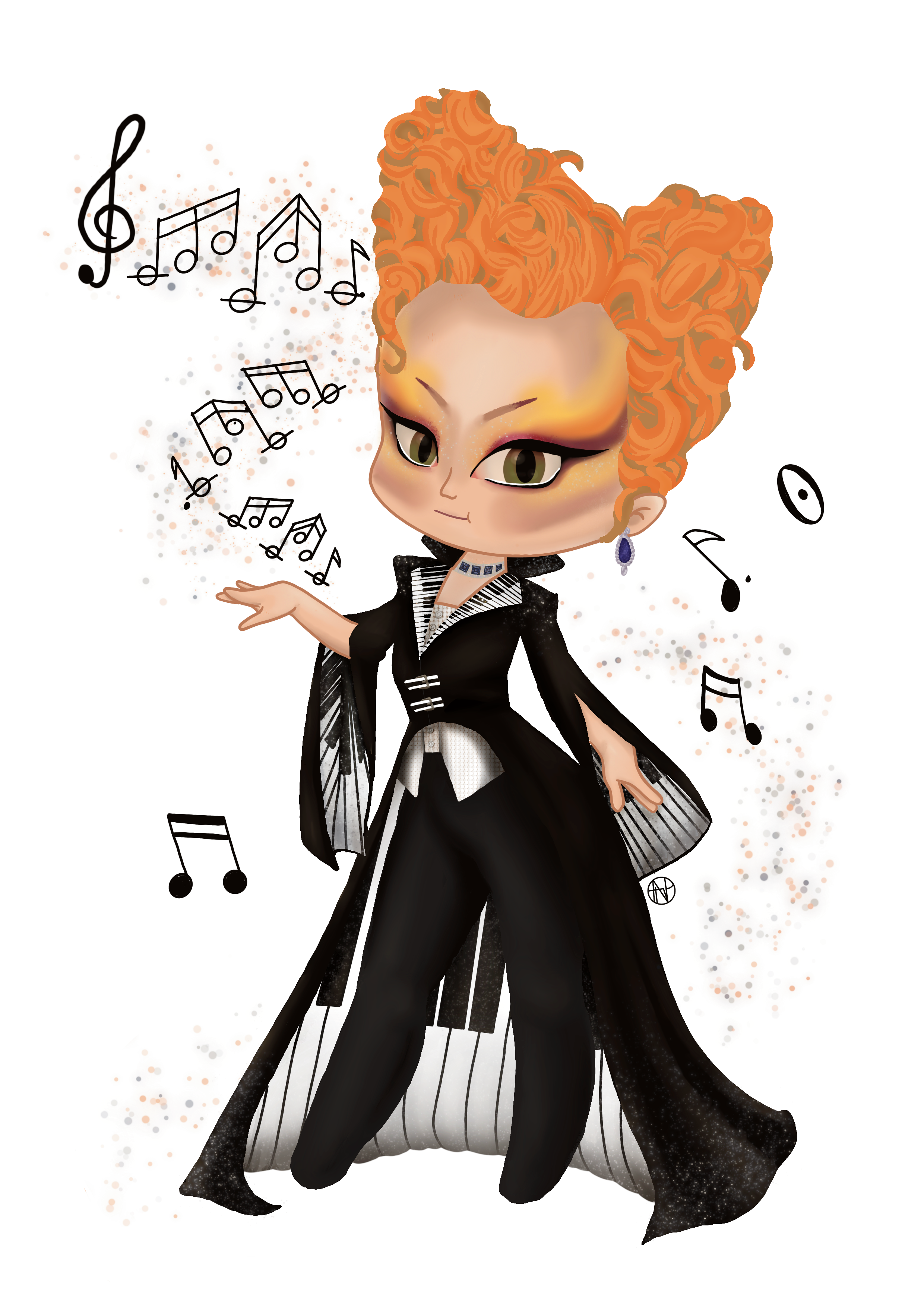 Maestro - chibi fan art