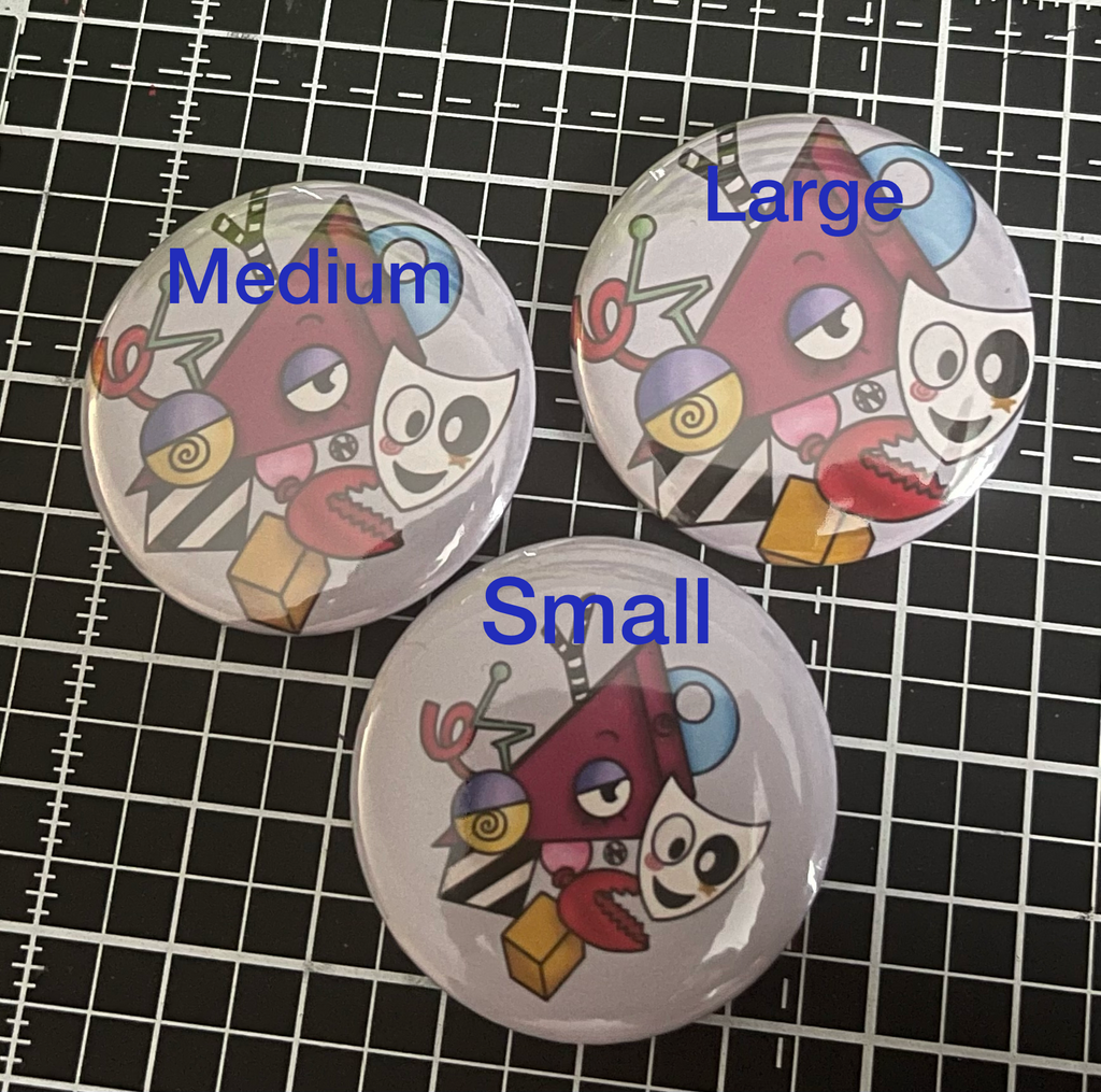 Zooble TADC Button Badge