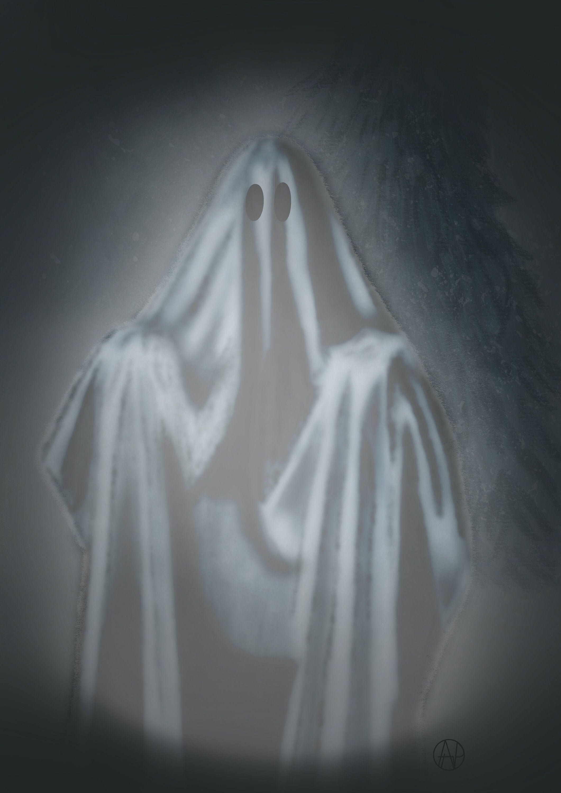 Ghost in the woods