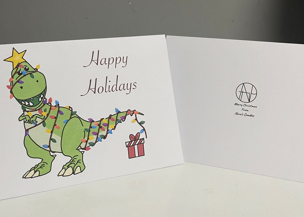 Nova's original design Christmas Cards (8 pack) Single or multi design